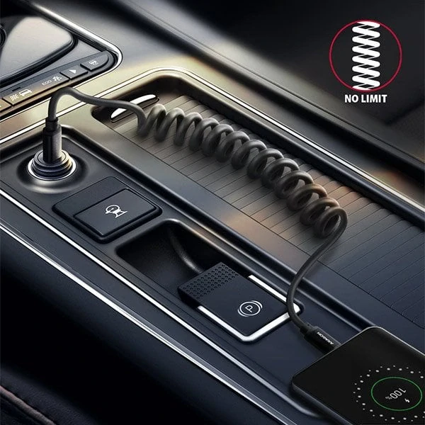 AXAGON BUCM-CM10TB, TWISTER kabel USB-C <-> USB-C, 0.6m